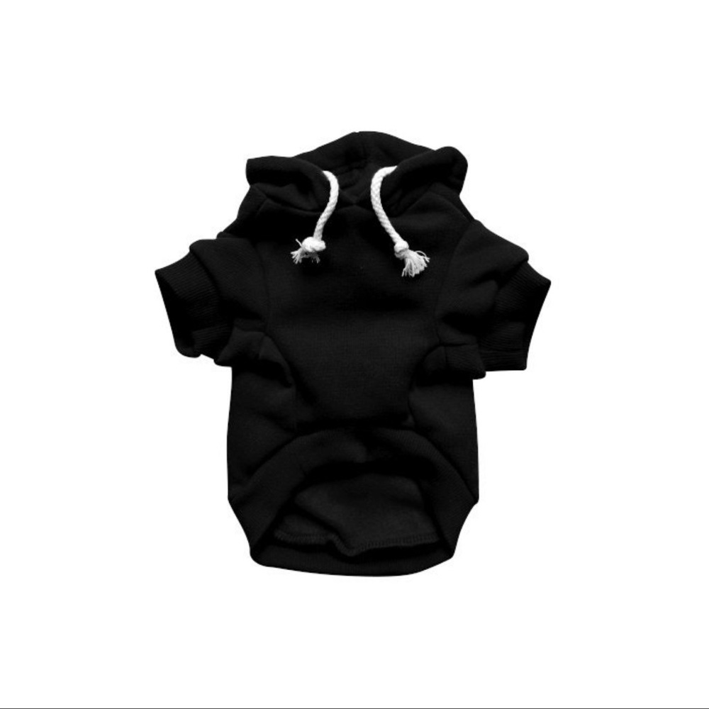 NWOT - Black Hoodie Sweatshirt - Clothing for Pets, Cats, Dogs
